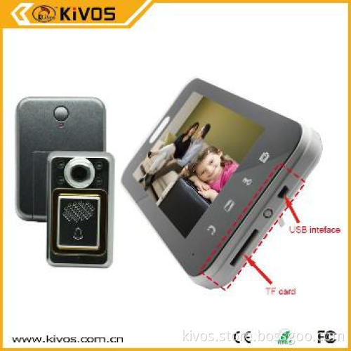 7 inch Wireless Doorbell Camera Wireless Peephole Door Phone Commax